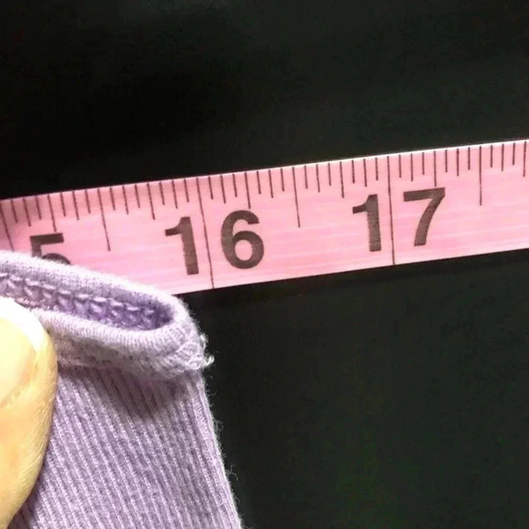 J. Crew Rib Knit Scoop neck,lavender/purple tank top/shell - Picture 5 of 6